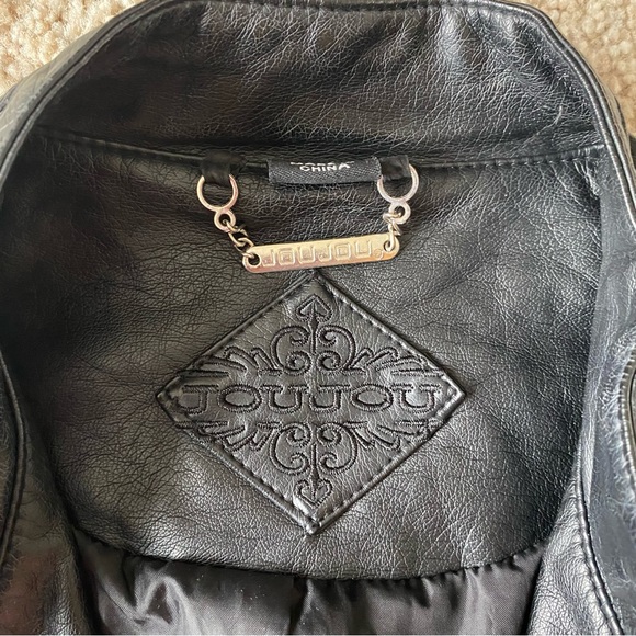 Jou Jou Faux Leather Jacket - Picture 6 of 16